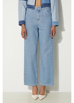 Carhartt WIP jeansy Simple Pant damskie high waist I030486.0160 ze sklepu PRM w kategorii Jeansy damskie - zdjęcie 173409129