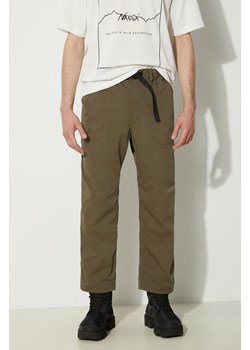 Nanga spodnie Hinoc Ripstop Field Pants męskie kolor zielony proste NW2421.1I203.A ze sklepu PRM w kategorii Spodnie męskie - zdjęcie 173409245