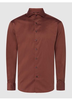 Koszula biznesowa o kroju regular fit z diagonalu ze sklepu Peek&Cloppenburg  w kategorii Koszule męskie - zdjęcie 173409576