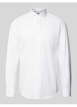Koszula biznesowa o kroju slim fit z kołnierzykiem typu cutaway model ‘Hank’ ze sklepu Peek&Cloppenburg  w kategorii Koszule męskie - zdjęcie 173409637