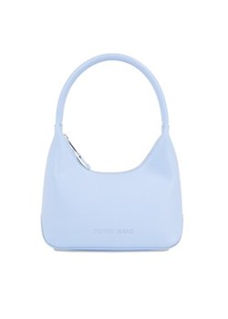 Tommy Jeans Torebka Tjw Ess Must Shoulder Bag AW0AW16097 Błękitny ze sklepu MODIVO w kategorii Torby Shopper bag - zdjęcie 173410359