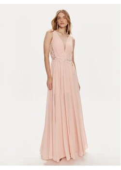 Fracomina Sukienka wieczorowa FQ24SD3027W41201 Różowy Slim Fit ze sklepu MODIVO w kategorii Sukienki - zdjęcie 173410446