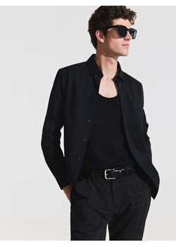 Reserved - Koszula super slim fit - czarny ze sklepu Reserved w kategorii Koszule męskie - zdjęcie 173412469