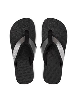 Japonki Calvin Klein Jeans Beach Sandal In Met YM0YM00950 Czarny ze sklepu eobuwie.pl w kategorii Klapki męskie - zdjęcie 173412857