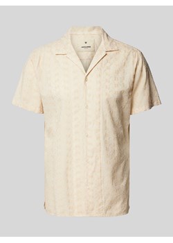Koszula casualowa o kroju slim fit z haftami model ‘BLUEDAN EMBROIDERY’ ze sklepu Peek&Cloppenburg  w kategorii Koszule męskie - zdjęcie 173413778