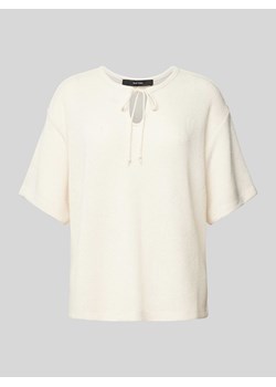 Bluzka z wycięciem w kształcie łezki model ‘EDDIE’ ze sklepu Peek&Cloppenburg  w kategorii Bluzki damskie - zdjęcie 173413866