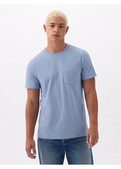GAP Koszulka w kolorze błękitnym ze sklepu Limango Polska w kategorii T-shirty męskie - zdjęcie 173414089
