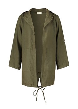 CARTOON Lniana kurtka przejściowa w kolorze khaki ze sklepu Limango Polska w kategorii Kurtki damskie - zdjęcie 173414668