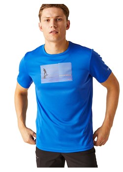 Regatta Koszulka funkcyjna &quot;Fingal Slogan III&quot; w kolorze niebieskim ze sklepu Limango Polska w kategorii T-shirty męskie - zdjęcie 173415808
