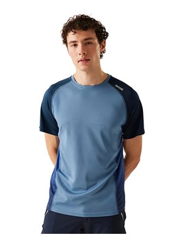 Regatta Koszulka sportowa &quot;Corballis&quot; w kolorze niebieskim ze sklepu Limango Polska w kategorii T-shirty męskie - zdjęcie 173415818