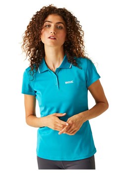 Regatta Funkcyjna koszulka polo &quot;Maverick V&quot; w kolorze niebieskim ze sklepu Limango Polska w kategorii Bluzki damskie - zdjęcie 173415978