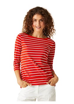 Regatta Koszulka &quot;Bayletta&quot; w kolorze czerwonym ze sklepu Limango Polska w kategorii Bluzki damskie - zdjęcie 173416086