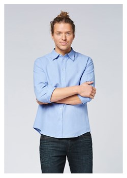 Chiemsee Lniana koszula &quot;Mallet&quot; - Regular fit - w kolorze błękitnym ze sklepu Limango Polska w kategorii Koszule męskie - zdjęcie 173416559