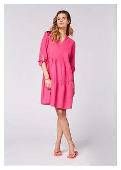 Chiemsee Lniana sukienka &quot;Noumea&quot; w kolorze różowym ze sklepu Limango Polska w kategorii Sukienki - zdjęcie 173416635