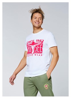 Chiemsee Koszulka &quot;Honok&quot; w kolorze białym ze sklepu Limango Polska w kategorii T-shirty męskie - zdjęcie 173416685