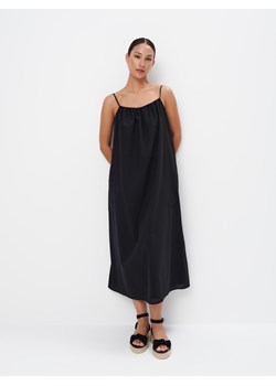 Mohito - Bawełniana sukienka maxi - czarny ze sklepu Mohito w kategorii Sukienki - zdjęcie 173417019