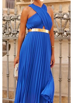 Sukienka ADORMEGA BLUE ze sklepu Ivet Shop w kategorii Sukienki - zdjęcie 173419605