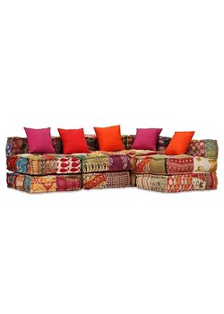 Modułowa sofa patchworkowa Montanex 6D ze sklepu Edinos.pl w kategorii Sofy i kanapy - zdjęcie 173422667