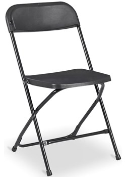 Czarne krzesło cateringowe składane - Arys 3X ze sklepu Edinos.pl w kategorii Krzesła - zdjęcie 173422687