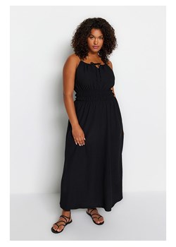 trendyol Sukienka w kolorze czarnym ze sklepu Limango Polska w kategorii Sukienki - zdjęcie 173424876
