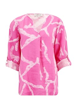 CARTOON Lniana bluzka w kolorze różowo-białym ze sklepu Limango Polska w kategorii Bluzki damskie - zdjęcie 173425508