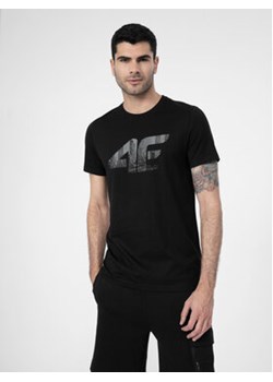 4F T-Shirt 4FSS23TTSHM309 Czarny Regular Fit ze sklepu MODIVO w kategorii T-shirty męskie - zdjęcie 173425945