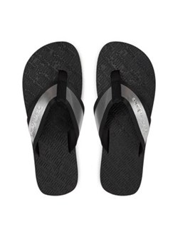 Calvin Klein Jeans Japonki Beach Sandal In Met YM0YM00950 Czarny ze sklepu MODIVO w kategorii Klapki męskie - zdjęcie 173425977