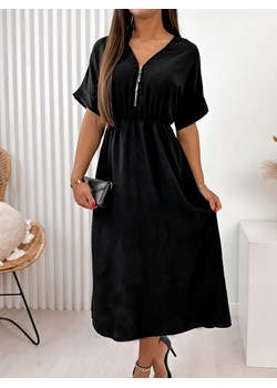 sukienka lilliana czarna uni ze sklepu UBRA w kategorii Sukienki - zdjęcie 173427389