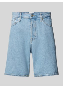 Szorty jeansowe o luźnym kroju z 5 kieszeniami model ‘TONY’ ze sklepu Peek&Cloppenburg  w kategorii Spodenki męskie - zdjęcie 173428736