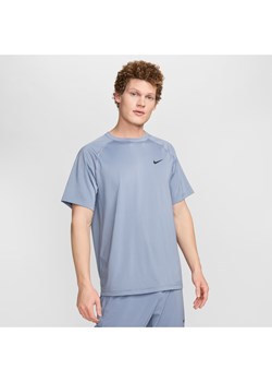 Męska koszulka z krótkim rękawem do fitnessu Dri-FIT Nike Ready - Niebieski ze sklepu Nike poland w kategorii T-shirty męskie - zdjęcie 173428947