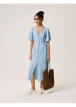 Sukienka TINU J. Niebieski XS ze sklepu Diverse w kategorii Sukienki - zdjęcie 173430306