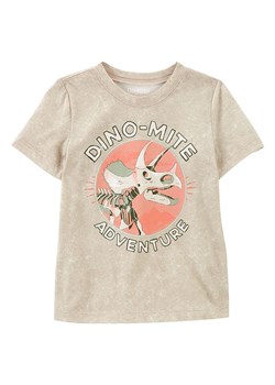 OshKosh Koszulka w kolorze jasnobrązowym ze sklepu Limango Polska w kategorii T-shirty chłopięce - zdjęcie 173431105