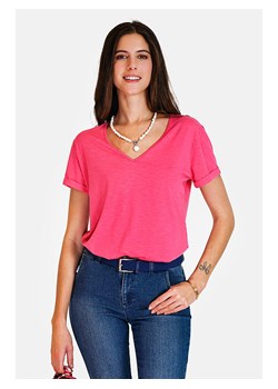 Le Jardin du Lin Koszulka w kolorze różowym ze sklepu Limango Polska w kategorii Bluzki damskie - zdjęcie 173431277