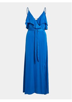 Vila Sukienka wieczorowa Jessi 14096307 Niebieski Regular Fit ze sklepu MODIVO w kategorii Sukienki - zdjęcie 173432535