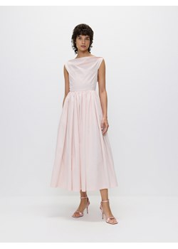 Reserved - Sukienka z ozdobnymi kokardami - pastelowy róż ze sklepu Reserved w kategorii Sukienki - zdjęcie 173433935