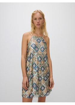 Reserved - Sukienka mini z cekinami - wielobarwny ze sklepu Reserved w kategorii Sukienki - zdjęcie 173434038