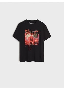 Sinsay - Koszulka Slipknot - czarny ze sklepu Sinsay w kategorii T-shirty męskie - zdjęcie 173434835