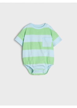 Sinsay - Body - błękitny ze sklepu Sinsay w kategorii Odzież dla niemowląt - zdjęcie 173434988
