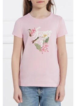 Guess T-shirt | Regular Fit ze sklepu Gomez Fashion Store w kategorii Bluzki dziewczęce - zdjęcie 173437057