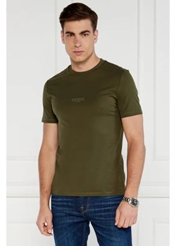 GUESS T-shirt AIDY CN SS TEE | Slim Fit ze sklepu Gomez Fashion Store w kategorii T-shirty męskie - zdjęcie 173437217