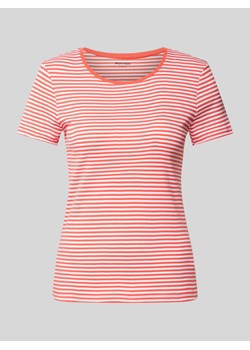T-shirt z efektem prążkowania ze sklepu Peek&Cloppenburg  w kategorii Bluzki damskie - zdjęcie 173437488