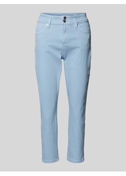 Spodnie skrócone o kroju slim fit ze sklepu Peek&Cloppenburg  w kategorii Spodnie damskie - zdjęcie 173437516