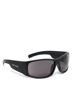 Gino Rossi Okulary przeciwsłoneczne MR22LQ006S-3 Czarny ze sklepu MODIVO w kategorii Okulary przeciwsłoneczne męskie - zdjęcie 173438067