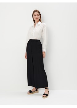 Mohito - Szerokie spodnie - czarny ze sklepu Mohito w kategorii Spodnie damskie - zdjęcie 173438417