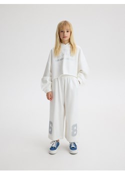 Reserved - Spodnie kuloty - złamana biel ze sklepu Reserved w kategorii Spodnie dziewczęce - zdjęcie 173438917