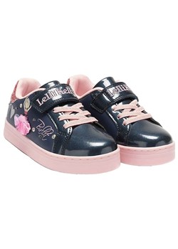 Lelli Kelly Sneakersy w kolorze jasnoróżowo-granatowym ze sklepu Limango Polska w kategorii Trampki dziecięce - zdjęcie 173440905