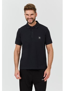 EMPORIO ARMANI Czarne polo, Wybierz rozmiar XXL ze sklepu outfit.pl w kategorii T-shirty męskie - zdjęcie 173441949