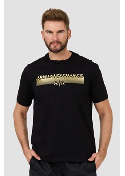 ARMANI EXCHANGE Czarny t-shirt Short-sleeved, Wybierz rozmiar XXL ze sklepu outfit.pl w kategorii T-shirty męskie - zdjęcie 173442027