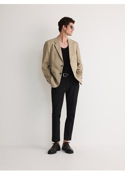 Reserved - Spodnie slim fit - czarny ze sklepu Reserved w kategorii Spodnie męskie - zdjęcie 173442776