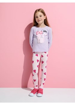 Sinsay - Legginsy - różowy ze sklepu Sinsay w kategorii Spodnie dziewczęce - zdjęcie 173446226